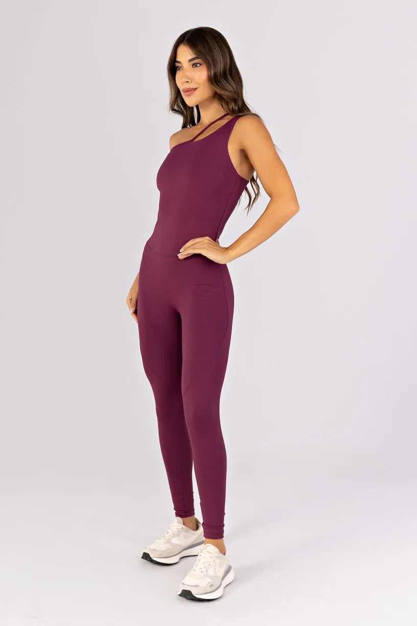 Macacão Assimétrico sem Gancho (Uva) | Ref: K4808-A