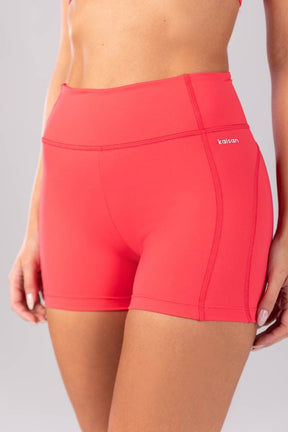 [CONJUNTO] Top + Short com Coberturas (Rosa Pink) | Ref: K4388-A