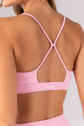 [CONJUNTO] Top + Short com Coberturas (Rosa Claro) | Ref: K4388-B