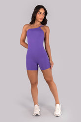 Macaquinho Assimétrico com Alças Duplas (Violeta) | Ref: K4575-A