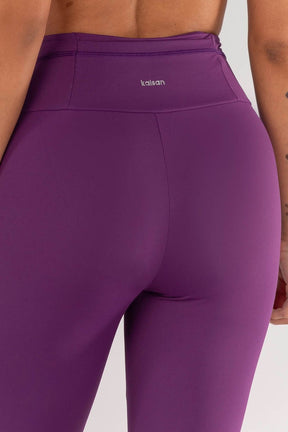 [CONJUNTO] - Top + Calça Legging Sem Gancho e Cobertura e Bolso no Cós (ametista) | Ref: K4628-b