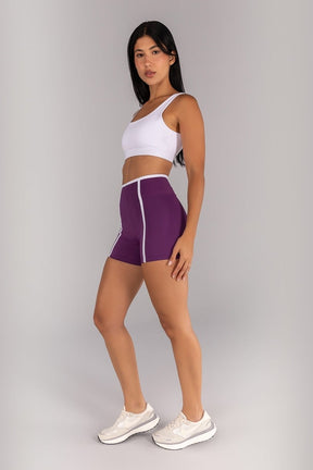 [CONJUNTO] Short + Top com Alças Largas e Costas Abertas (Branco) | Ref: K4696-B