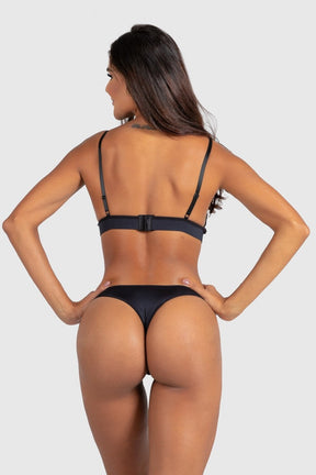 Conjunto Emileny (Preto / Rosa Pink) | Ref: P03-12-B