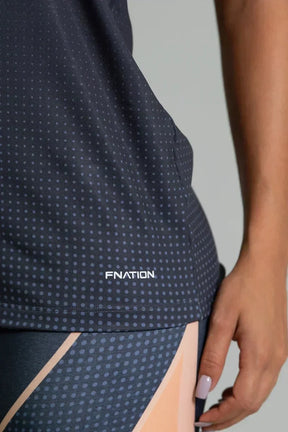 Regata Fitness Estampa Digital Coral Brand