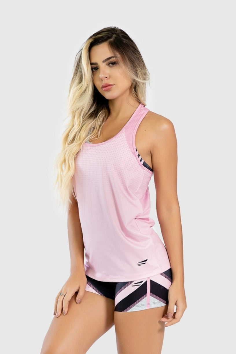 REGATA FITNESS ESTAMPA DIGITAL PINK ARROW