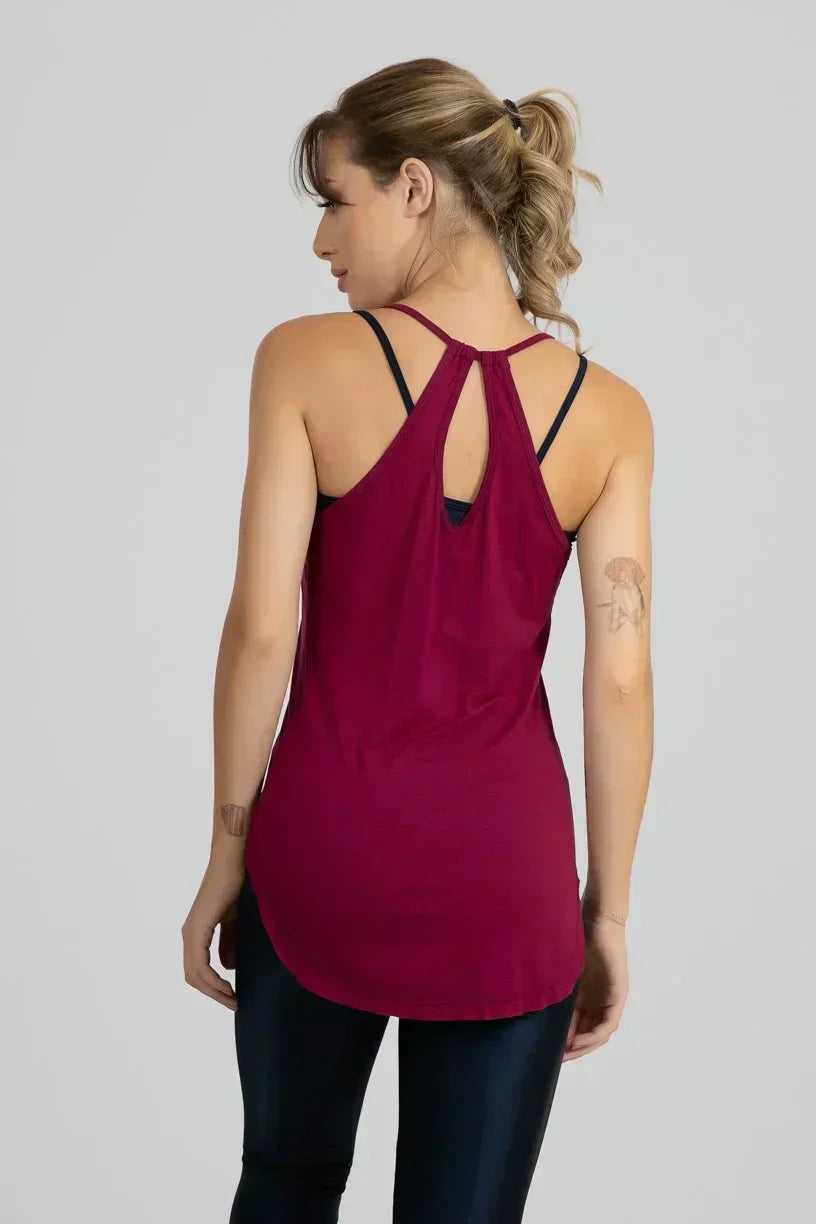 REGATA VISCOLYCRA ABAULADA (BORDÔ)