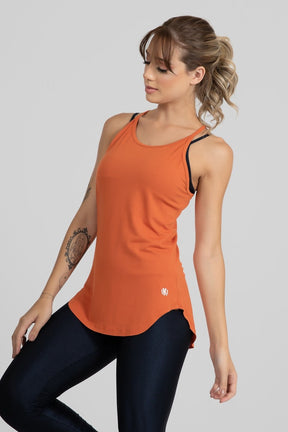 REGATA VISCOLYCRA ABAULADA (LARANJA)