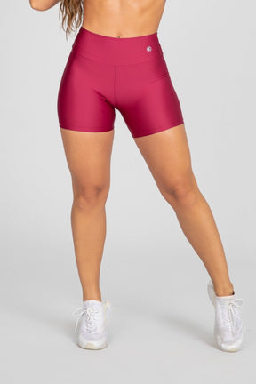 [CONJUNTO] - Top (Cinza) + Short com Franzido Bumbum Up (Vinho) | Ref: K2883-F