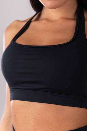 [CONJUNTO] - Top + Short Saia com Cós Transpassado (Preto) | Ref: K4066-A